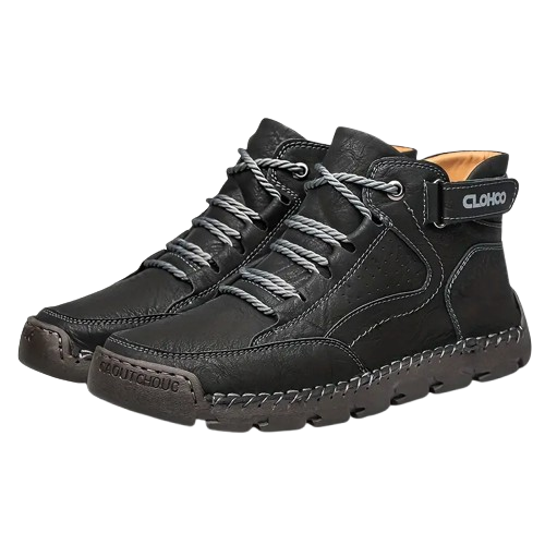 Bequeme und stilvolle orthopädische Schuhe für Männer aus hochwertigem Leder für optimalen Halt und Unterstützung