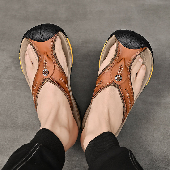 Ergonomische orthopädische Herrensandalen für maximalen Komfort und Halt