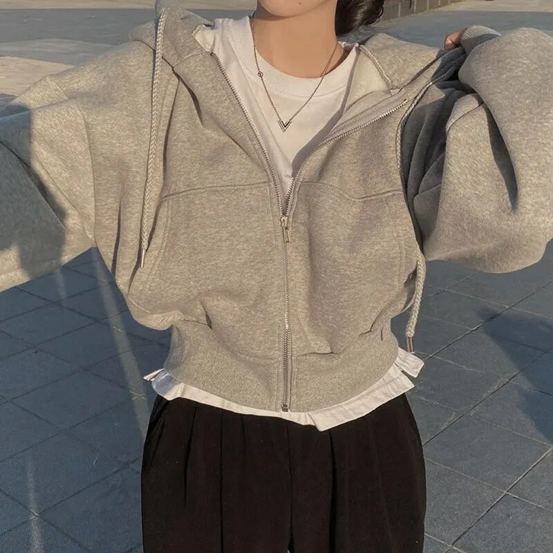 Stylischer und bequemer Oversize-Kapuzenpullover für Frauen
