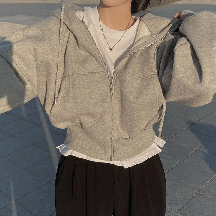 Stylischer und bequemer Oversize-Kapuzenpullover für Frauen