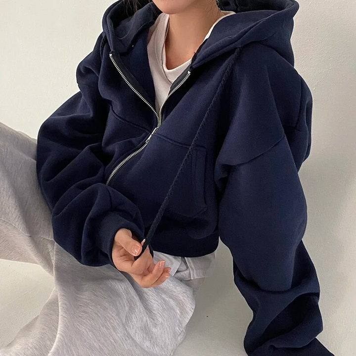Stylischer und bequemer Oversize-Kapuzenpullover für Frauen