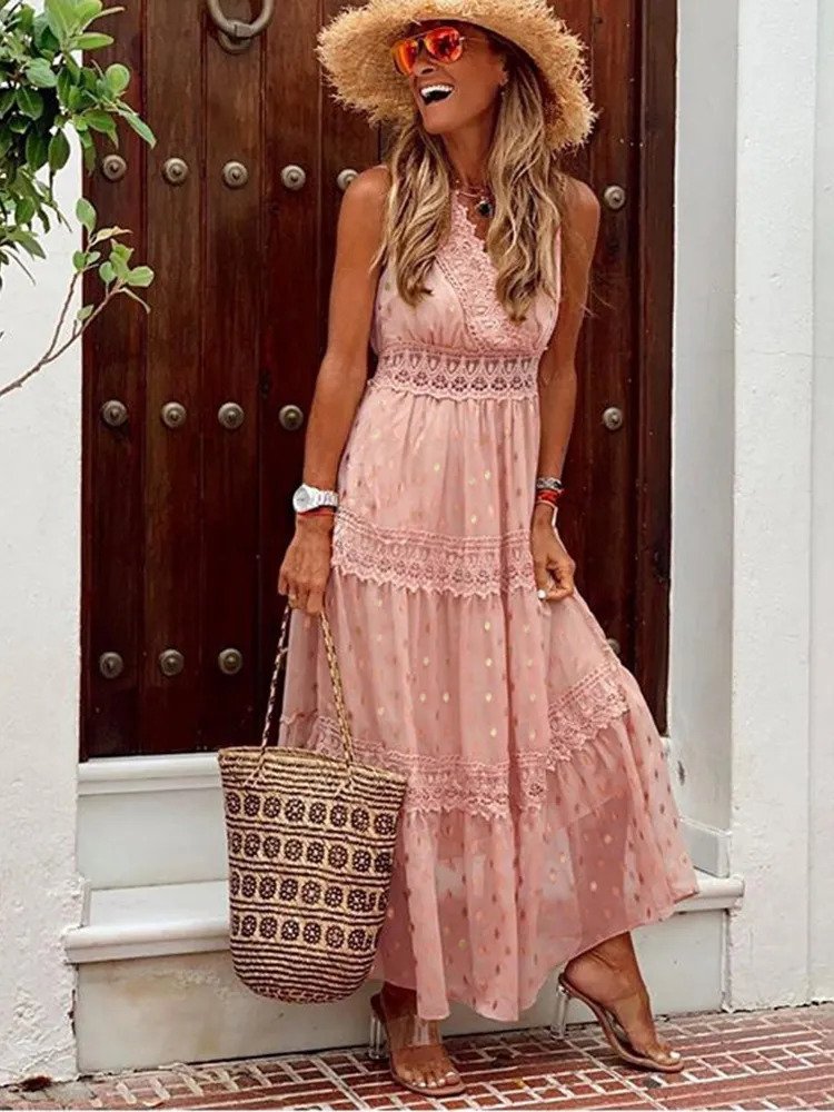 Stilvolles, elegantes Damen-Maxikleid für besondere Anlässe