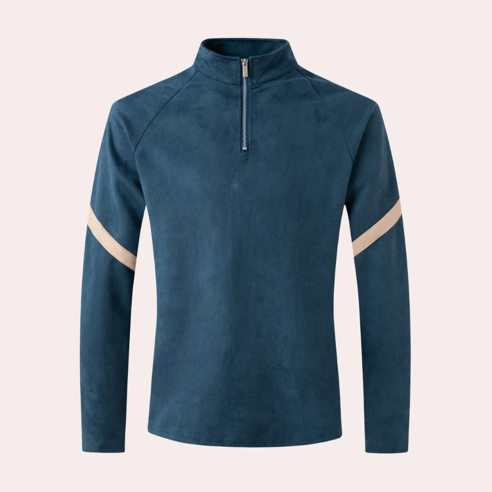 Eleganter Herrenpullover aus hochwertiger Wollmischung - zeitloser Stil und Komfort