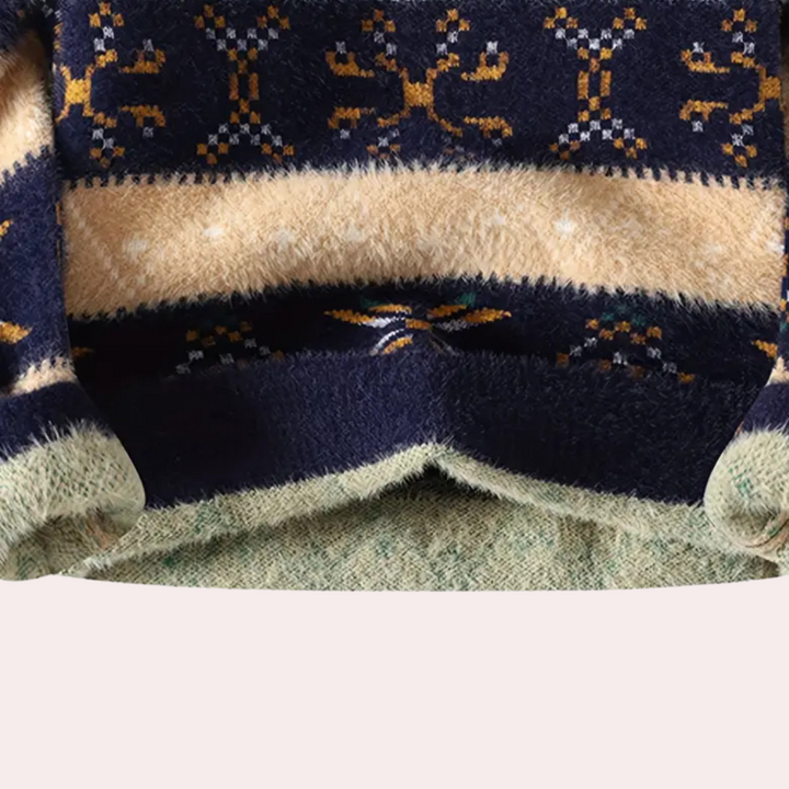 Eleganter Herrenpullover aus Baumwollstrick - Stil und Komfort für jeden Tag