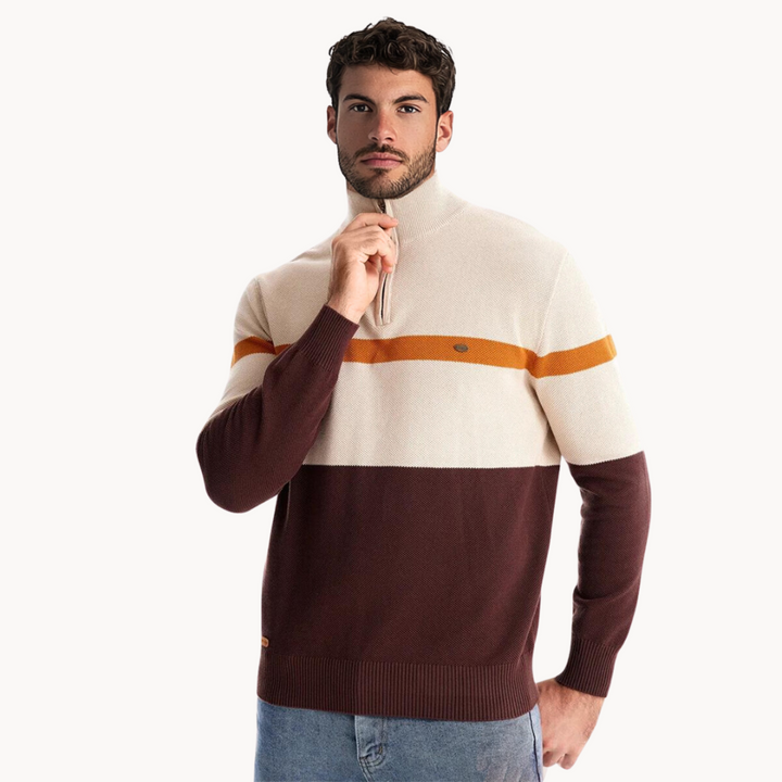 Modischer und weicher Herren-Baumwollpullover - klassisches Design und voller Komfort