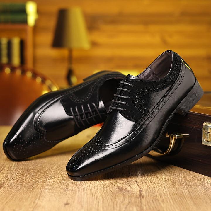 Exklusive Herren-Business-Schuhe aus Leder für einen einzigartigen und eleganten Stil