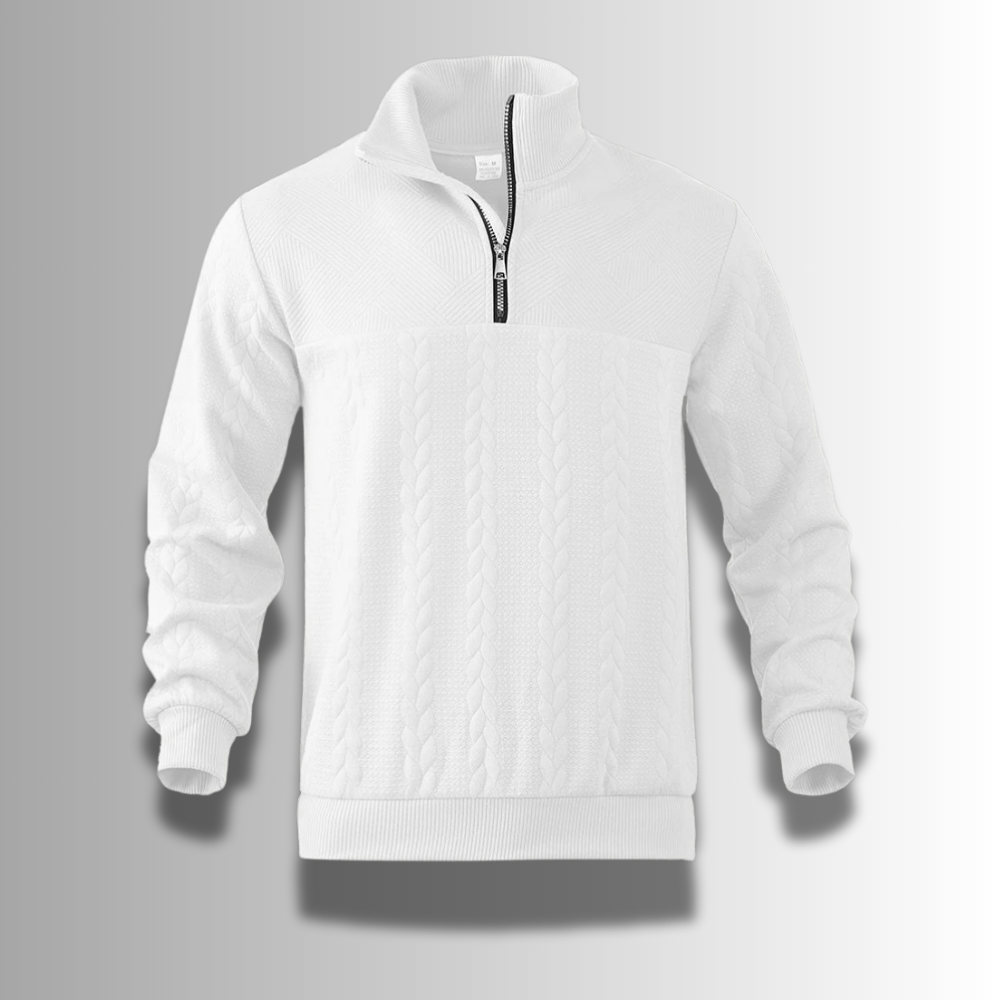 Exklusiver Herrenpullover aus luxuriöser Merinowolle - eine Kombination aus Komfort und Eleganz