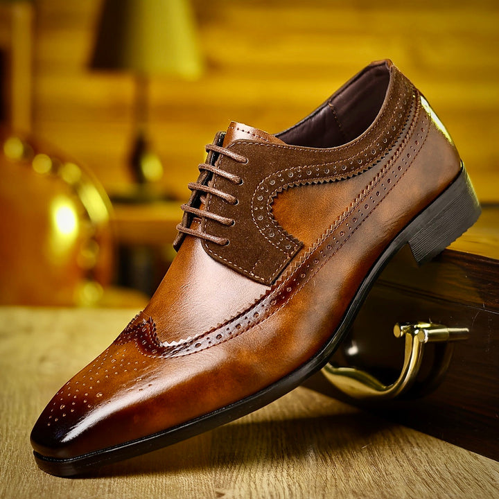 Exklusive Herren-Business-Schuhe aus Leder für einen einzigartigen und eleganten Stil
