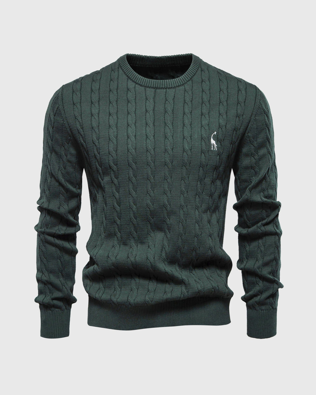 Modischer Herrenpullover aus weichem Baumwollstrick - zeitloser Komfort und Eleganz