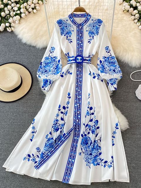 Modisches langärmeliges Damenkleid - perfekt für jede Gelegenheit