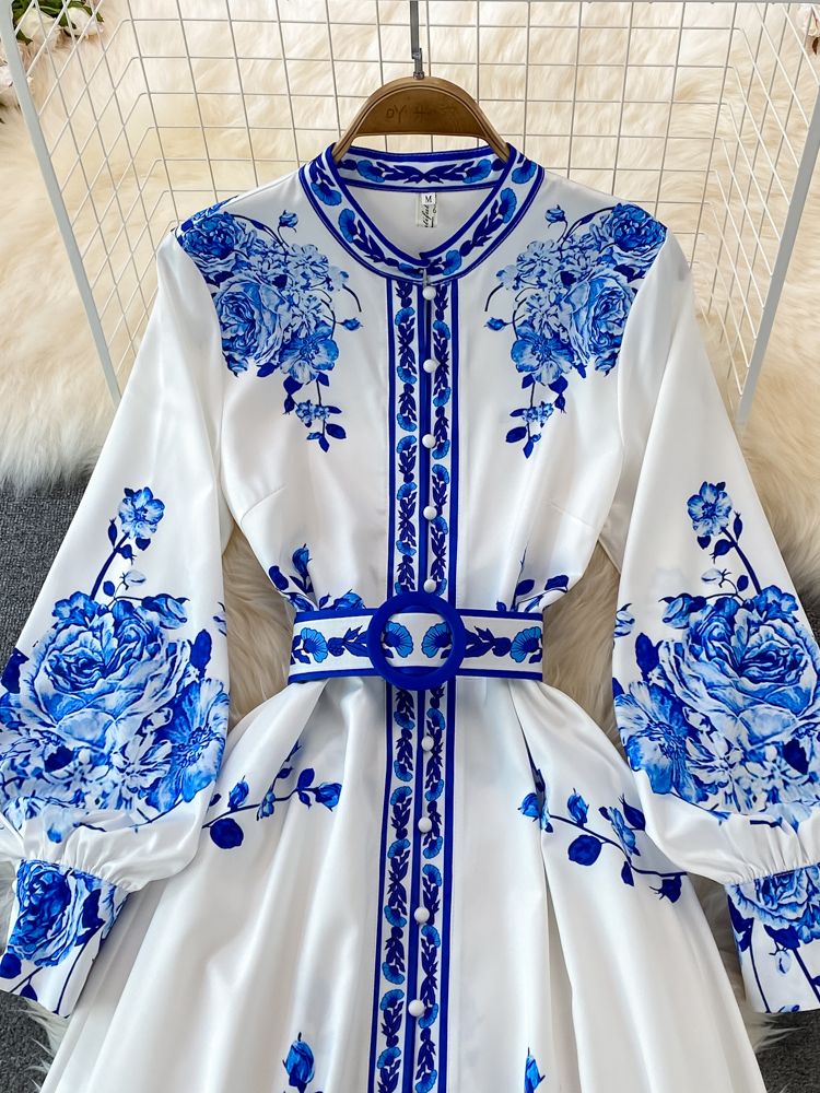 Modisches langärmeliges Damenkleid - perfekt für jede Gelegenheit