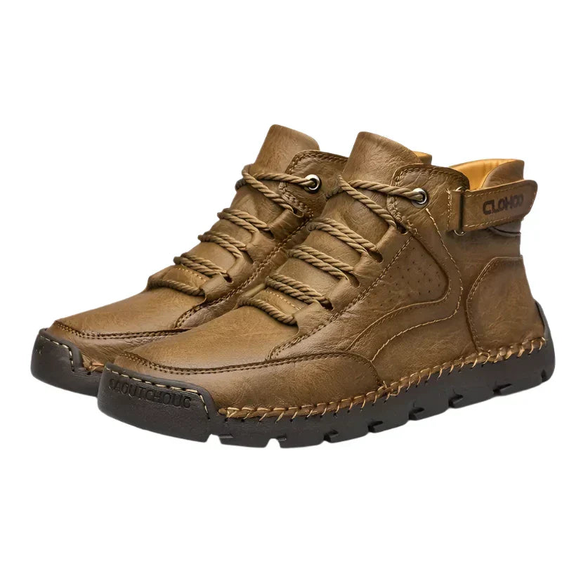 Bequeme und stilvolle orthopädische Schuhe für Männer aus hochwertigem Leder für optimalen Halt und Unterstützung