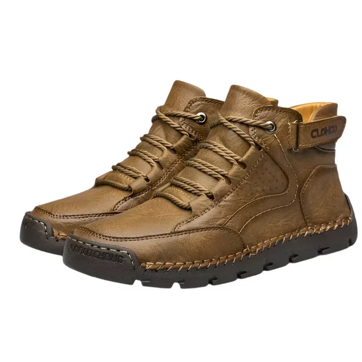 Bequeme und stilvolle orthopädische Schuhe für Männer aus hochwertigem Leder für optimalen Halt und Unterstützung