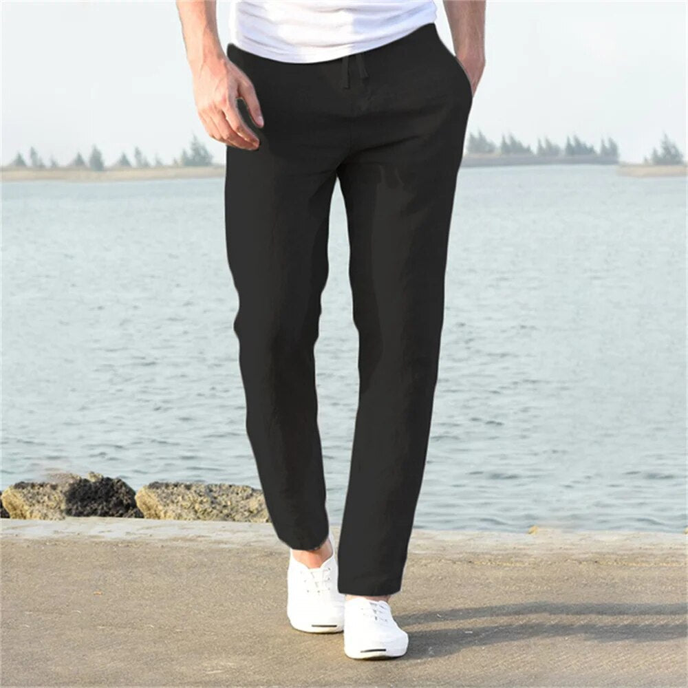 Leichte und bequeme Leinenjeans für Männer - eine Kombination aus Stil und Komfort für den Alltag
