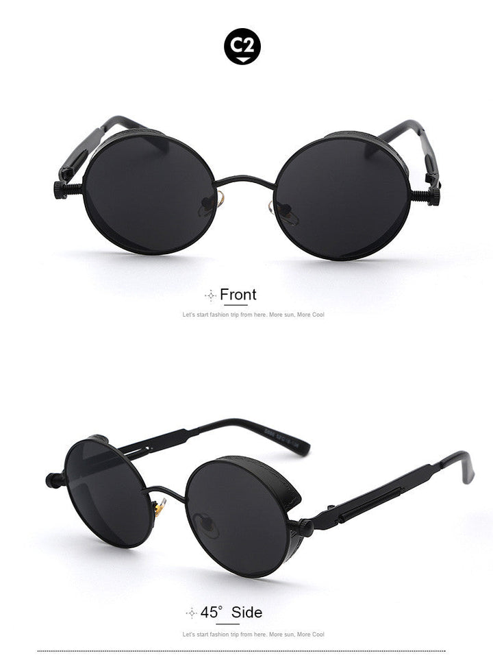 Eleganckie męskie okulary przeciwsłoneczne w stylu retro – podkreśl swój wyjątkowy look