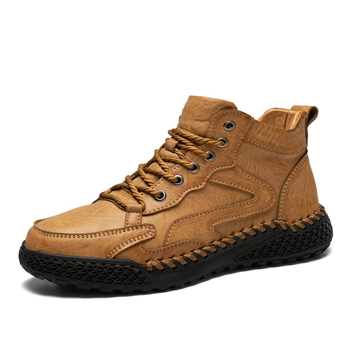 Strapazierfähige und elegante Lederwanderschuhe für Männer