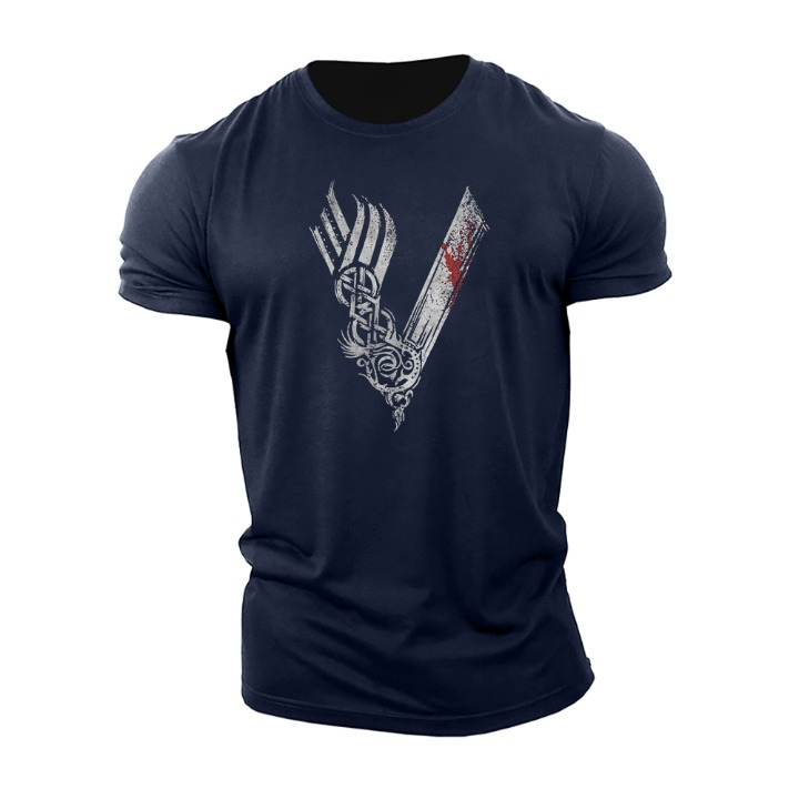 Bequemes Herren-T-Shirt aus Baumwolle im lässigen Stil