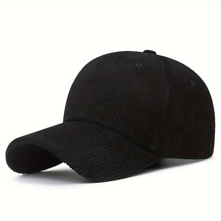 Cathe | Casquette en Velours Côtelé avec Visière Souple et Élégante