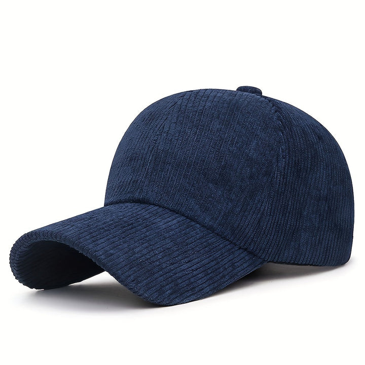 Cathe | Casquette en Velours Côtelé avec Visière Souple et Élégante