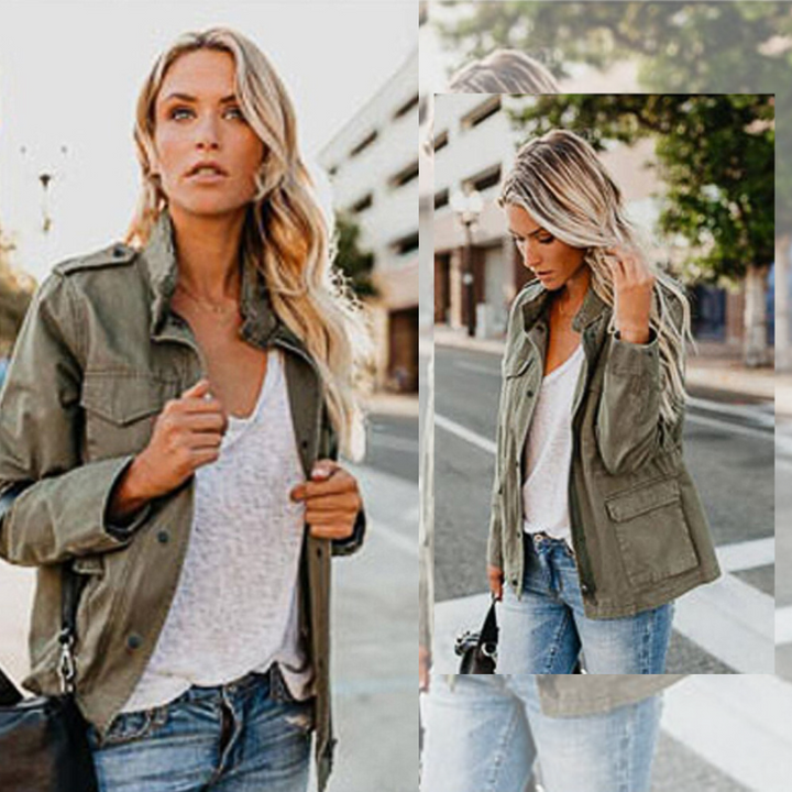 Modische Freizeitjacke für Damen - Stil und Komfort für jeden Tag