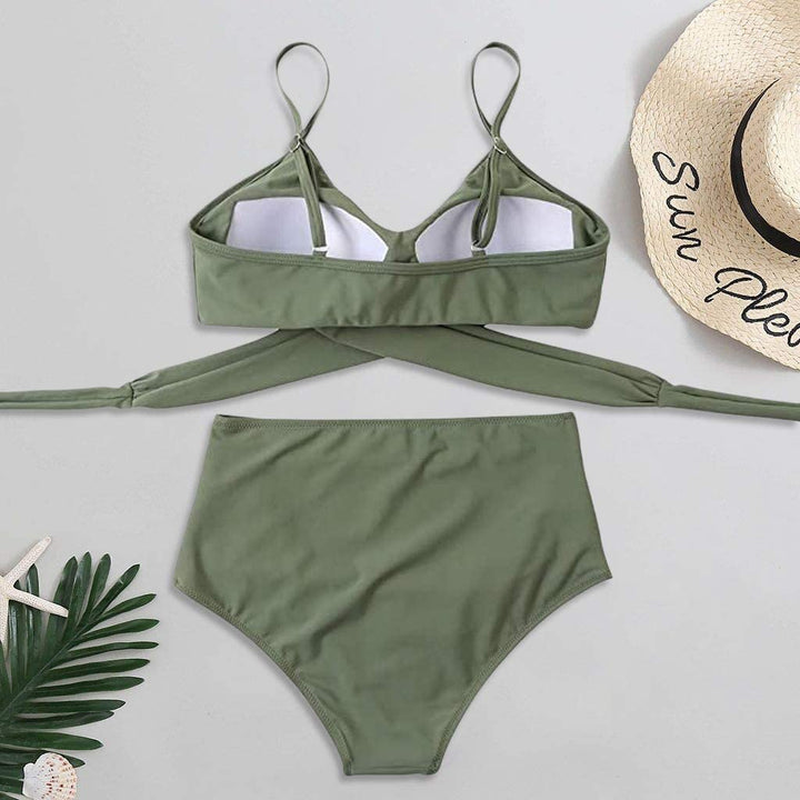 Margaret | Bikini Haute Taille Élégant pour un Look Inoubliable