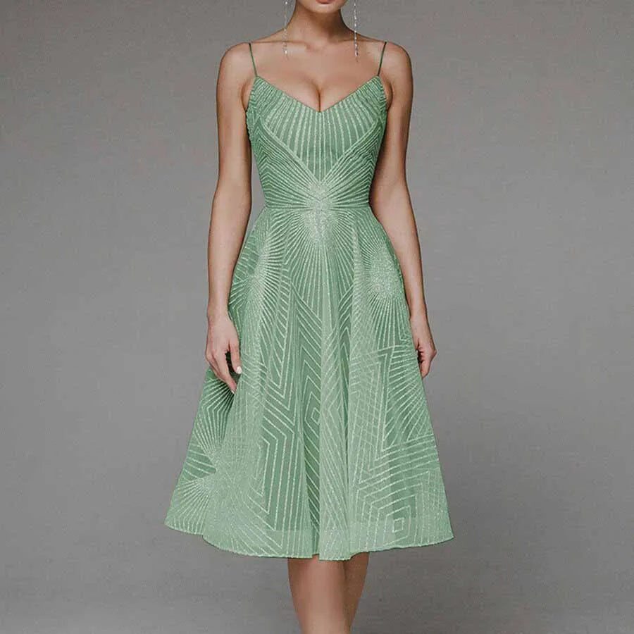 Modisches Maura™ Kleid mit attraktivem Rückenausschnitt