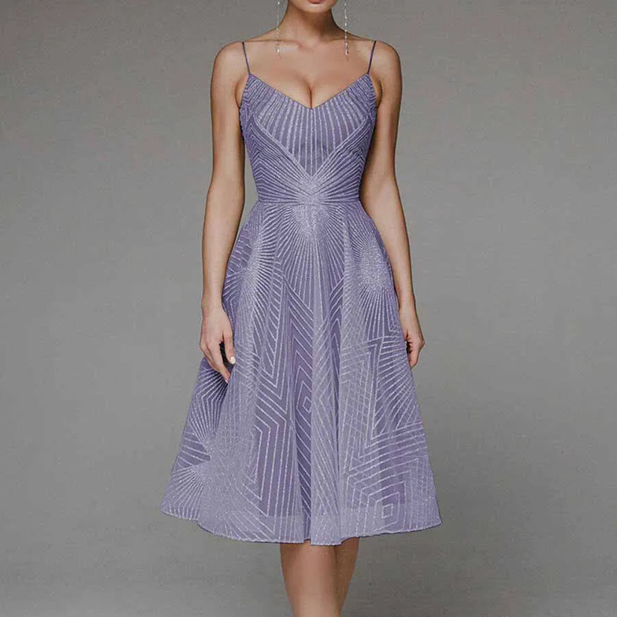 Modisches Maura™ Kleid mit attraktivem Rückenausschnitt