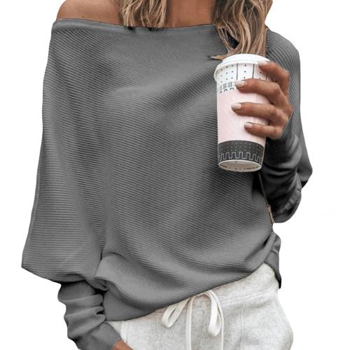 Eleganter Damenpullover mit offenen Schultern - Stil und Komfort für jede Gelegenheit