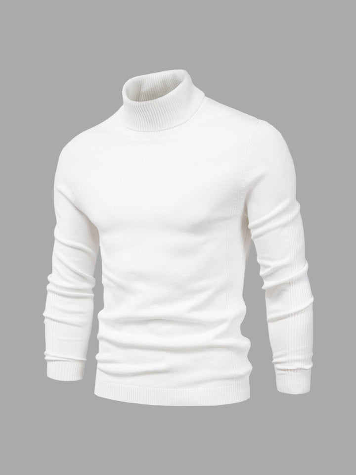Bequemer, waschbarer Herren-Rollkragenpullover - Stil und Komfort für jeden Tag