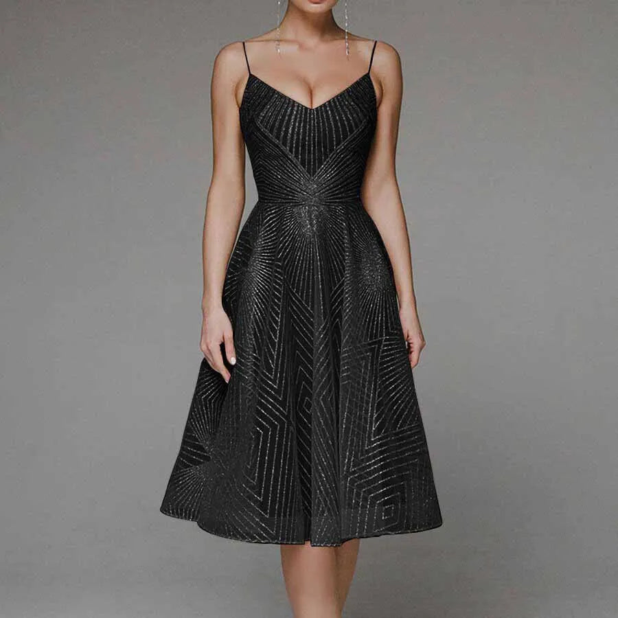 Modisches Maura™ Kleid mit attraktivem Rückenausschnitt