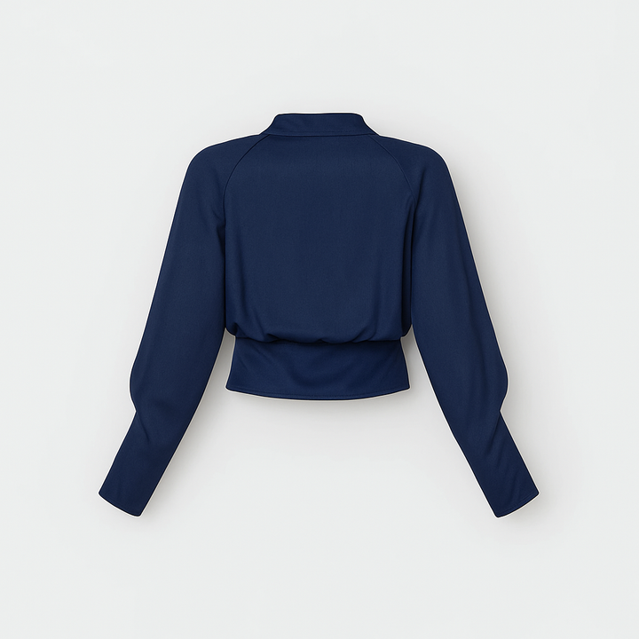 Elegante und modische Damenbluse mit schönen Puffärmeln für einen einzigartigen Stil