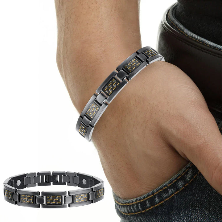 Langlebiges und elegantes Titanarmband für Männer, die Stil und Langlebigkeit schätzen