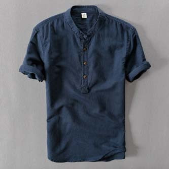 Elegantes Sommerhemd für Premium-Herren - perfekt für stilvolle Tage im Freien