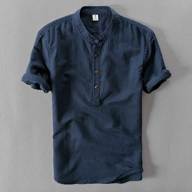 Elegantes Sommerhemd für Premium-Herren - perfekt für stilvolle Tage im Freien