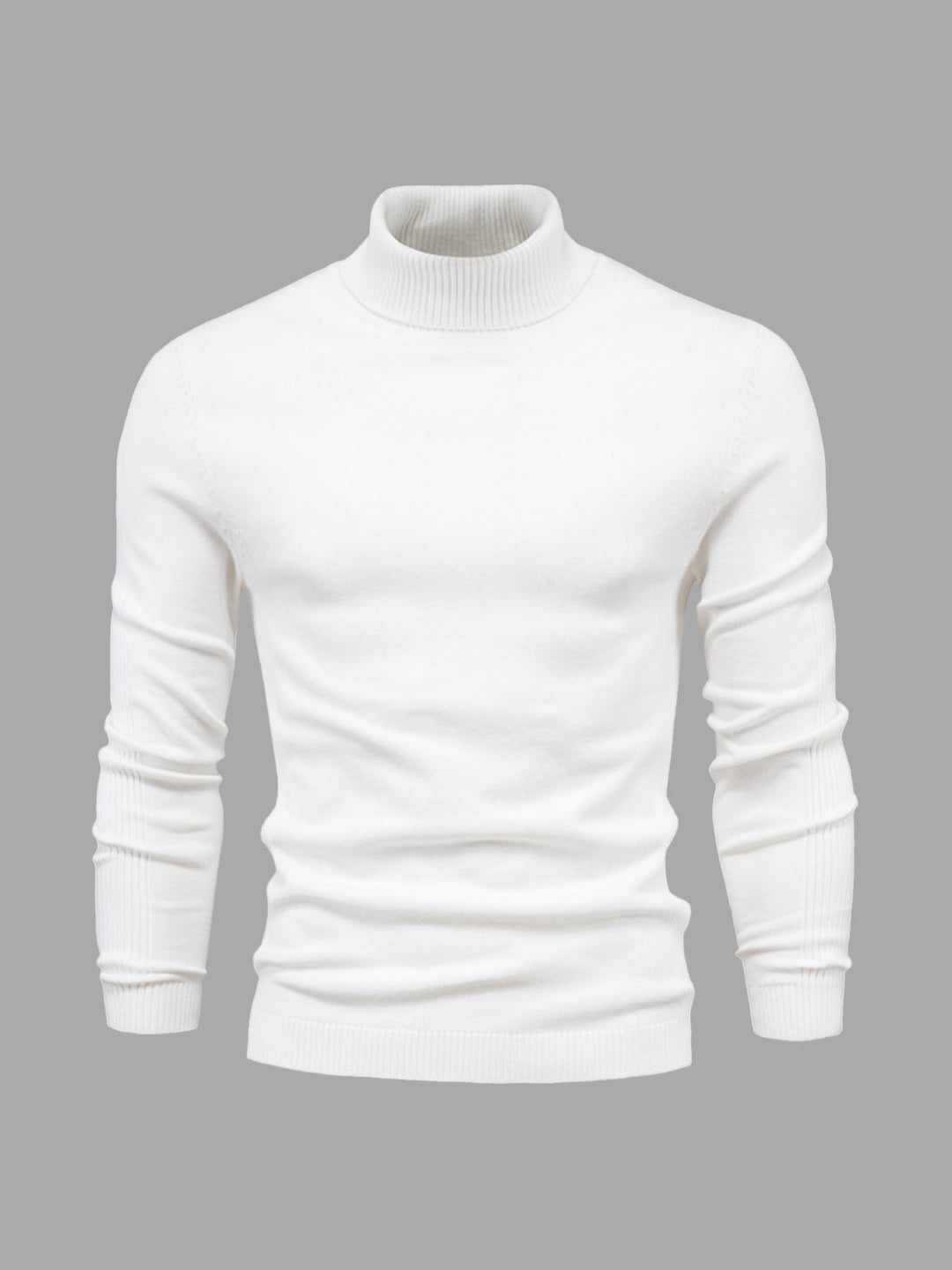 Bequemer, waschbarer Herren-Rollkragenpullover - Stil und Komfort für jeden Tag