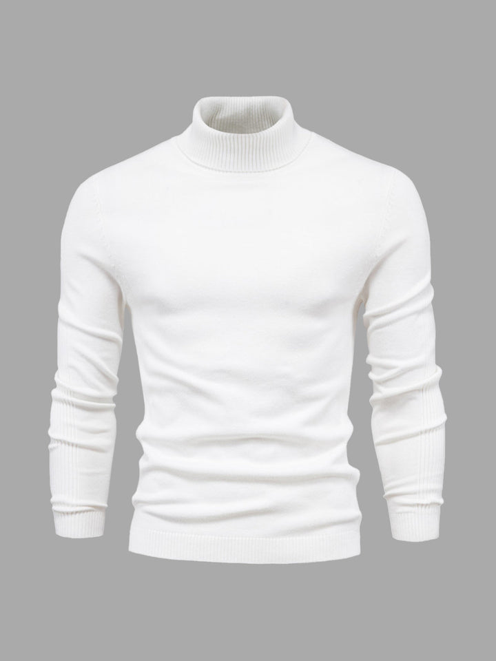 Bequemer, waschbarer Herren-Rollkragenpullover - Stil und Komfort für jeden Tag