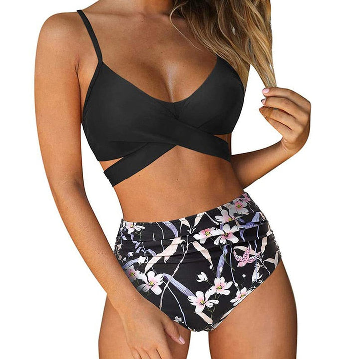 Margaret | Bikini Haute Taille Élégant pour un Look Inoubliable