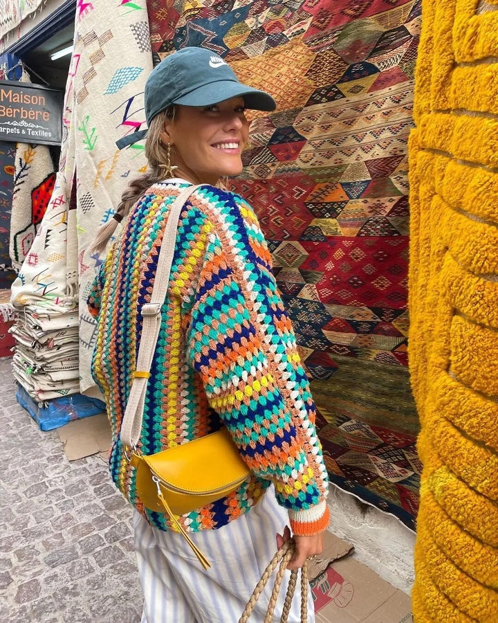 Modische Boho-Strickjacke für Frauen für eleganten und lässigen Stil