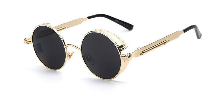Eleganckie męskie okulary przeciwsłoneczne w stylu retro – podkreśl swój wyjątkowy look