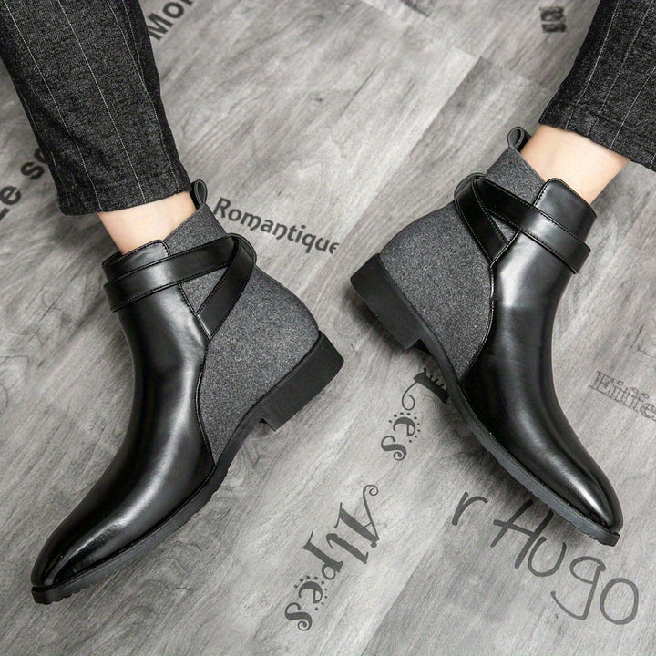 Elegante, handgefertigte Herrenschuhe aus luxuriösem Leder