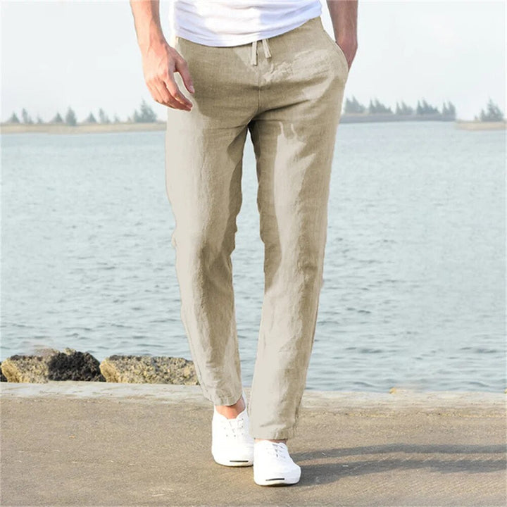 Leichte und bequeme Leinenjeans für Männer - eine Kombination aus Stil und Komfort für den Alltag