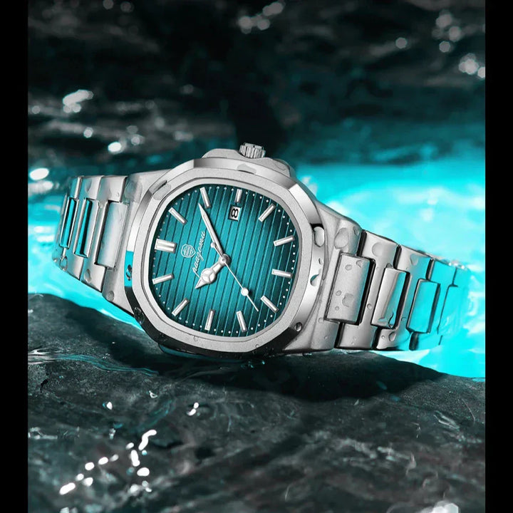 Elegante Herren Edelstahl-Armbanduhr – Perfekt für jeden Anlass