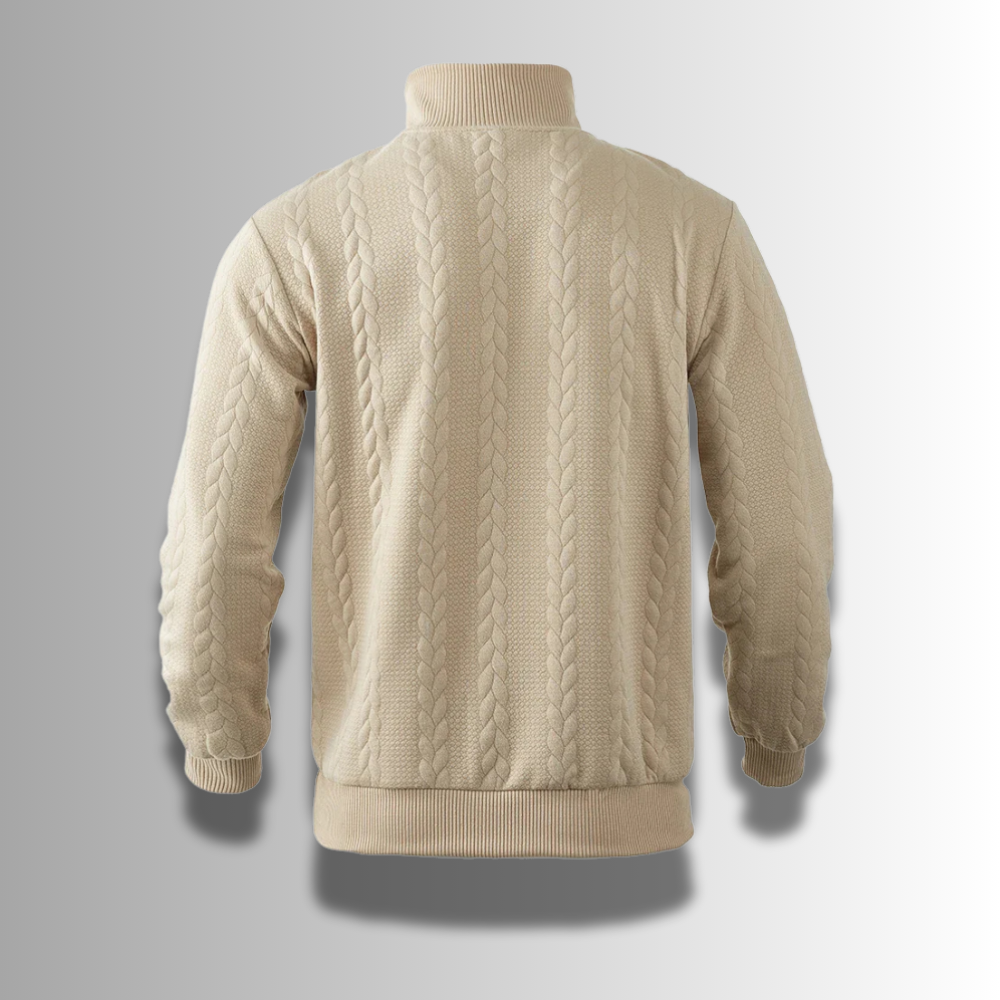 Exklusiver Herrenpullover aus luxuriöser Merinowolle - eine Kombination aus Komfort und Eleganz