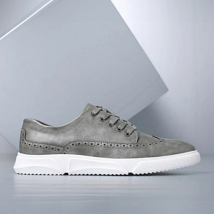 Elegante Herren-Sportschuhe aus Leder - ideal für elegante Freizeitkleidung
