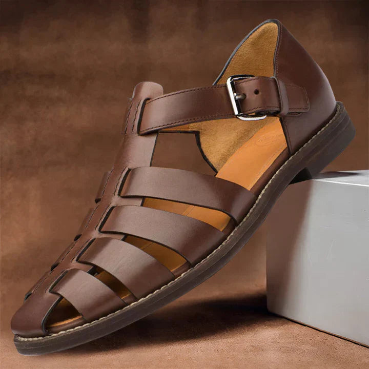 Exklusive Herrensandalen aus Leder - eine Kombination aus Eleganz, Komfort und Stil