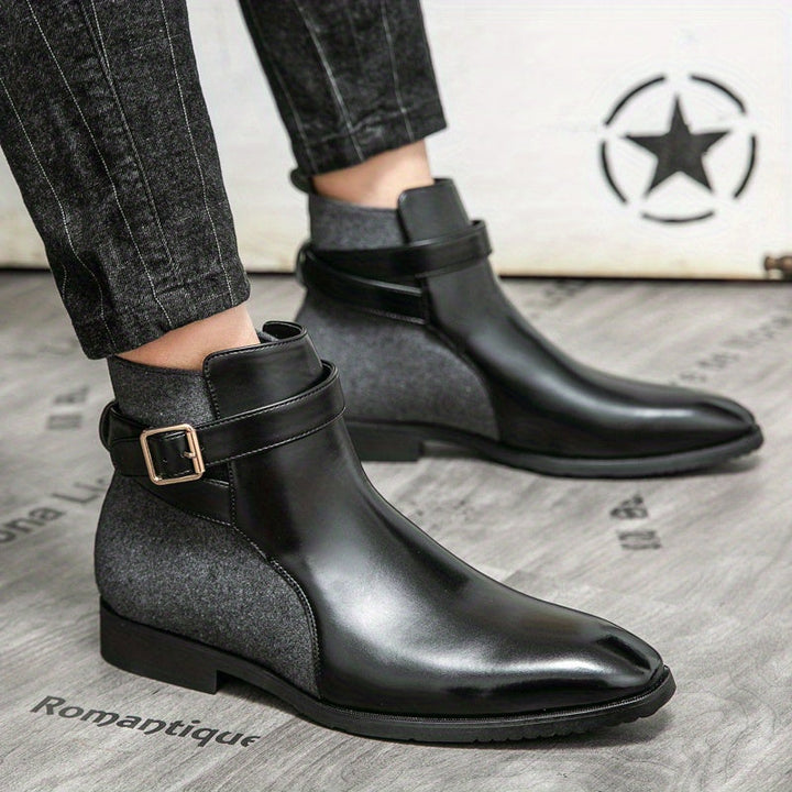 Elegante, handgefertigte Herrenschuhe aus luxuriösem Leder