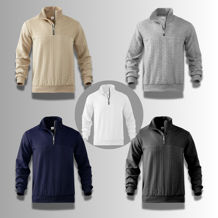 Exklusiver Herrenpullover aus luxuriöser Merinowolle - eine Kombination aus Komfort und Eleganz