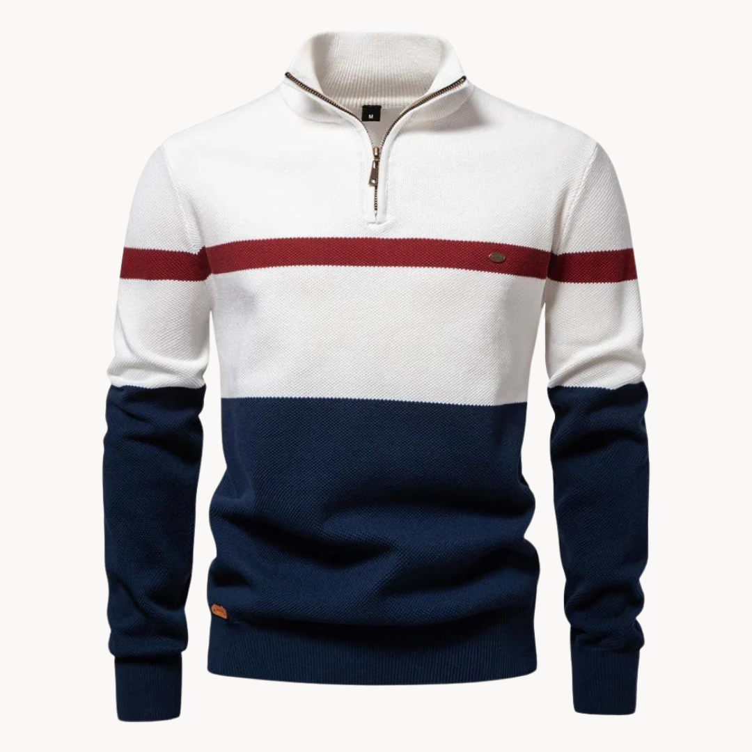 Modischer und weicher Herren-Baumwollpullover - klassisches Design und voller Komfort