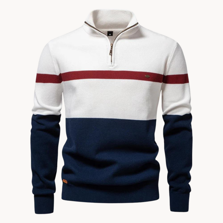 Modischer und weicher Herren-Baumwollpullover - klassisches Design und voller Komfort
