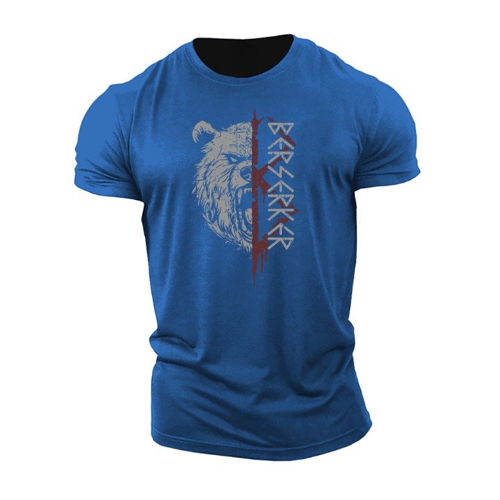 Bequemes Herren-Kurzarm-T-Shirt aus weicher Baumwolle - ideal für den Alltag